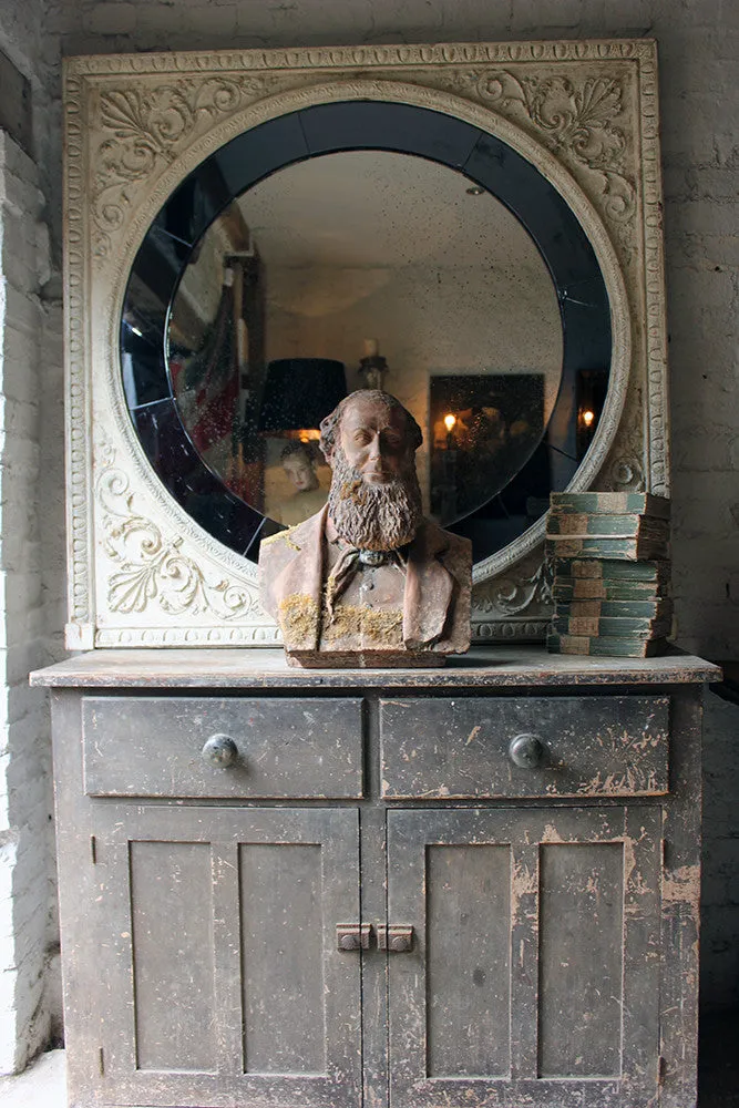 A Decorative Mid-Victorian Terracotta Bust of a Bearded Gentleman Signed ‘A.COKE 1871’