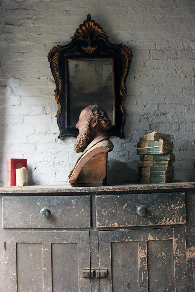 A Decorative Mid-Victorian Terracotta Bust of a Bearded Gentleman Signed ‘A.COKE 1871’