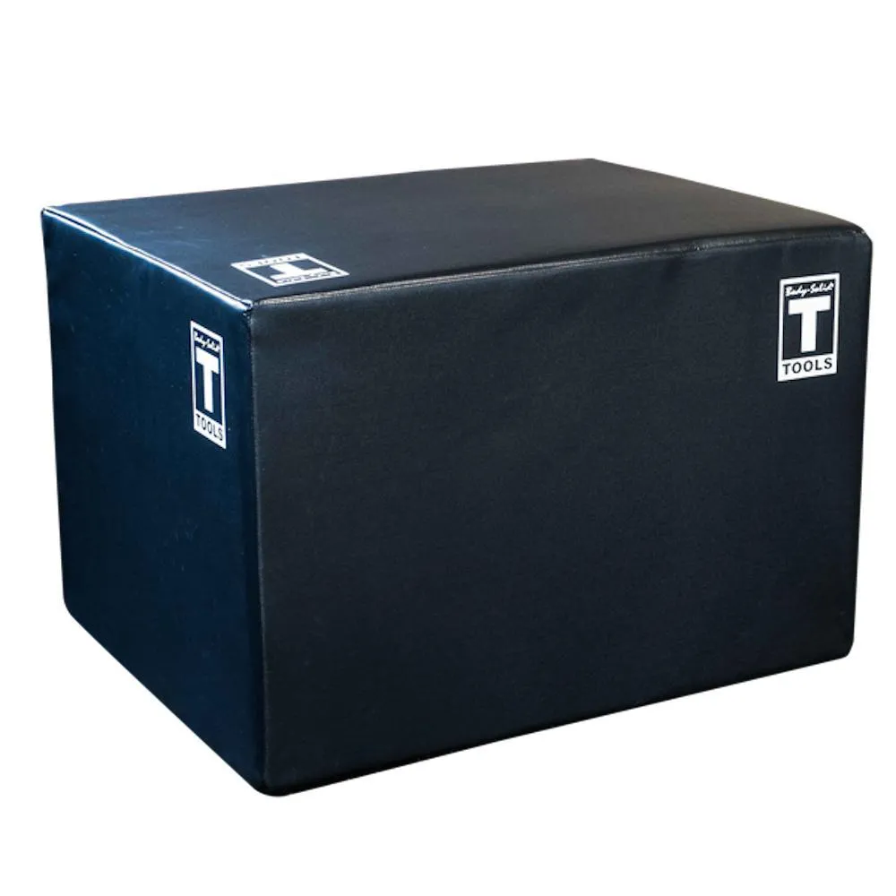 Body-Solid Tools 3 Way Soft Plyometric Box Black