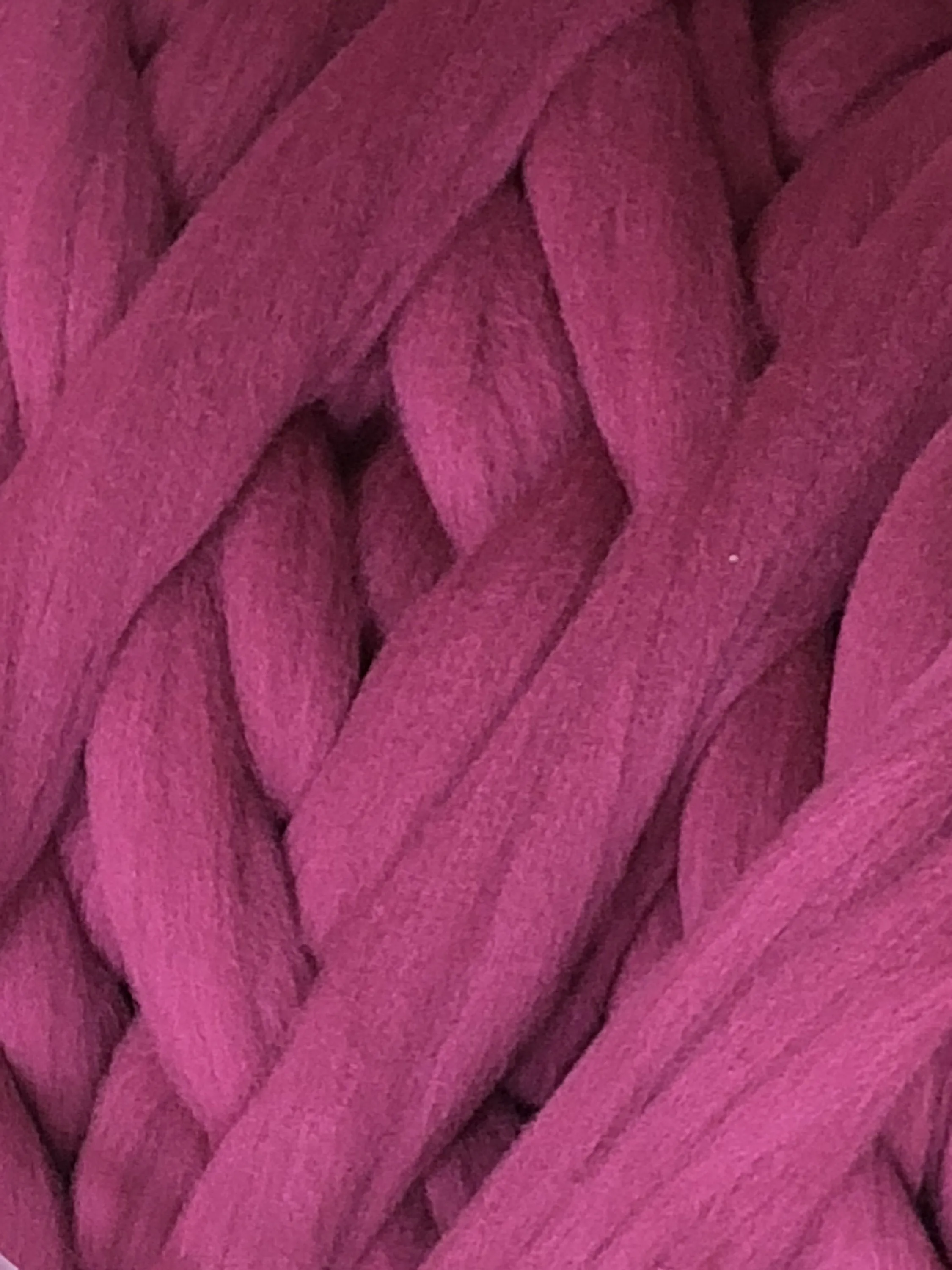 Burgundy Wine (Black Cherry) Merino Wool Top Roving - Spin into Yarn, Needle Felt, Wet felt, Spinning,Felting,Weaving, Knitting, wool roving