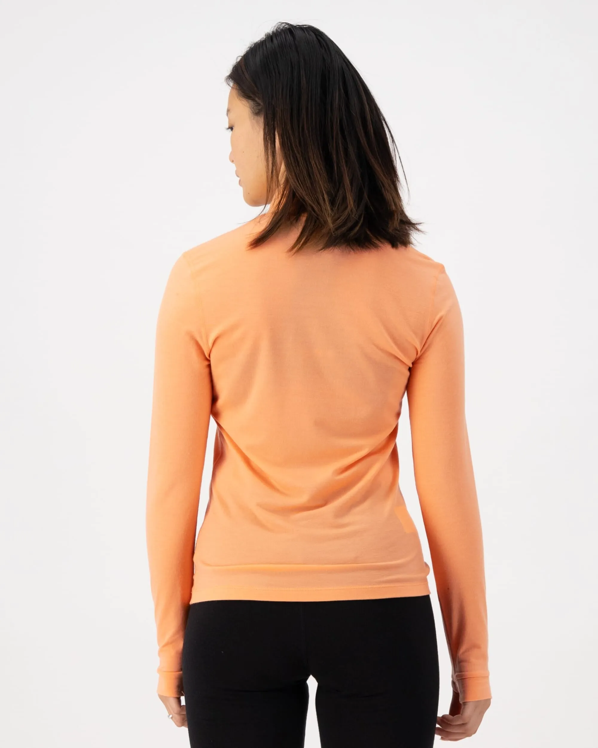 Cascade Merino Base Layer Long Sleeve - Punch