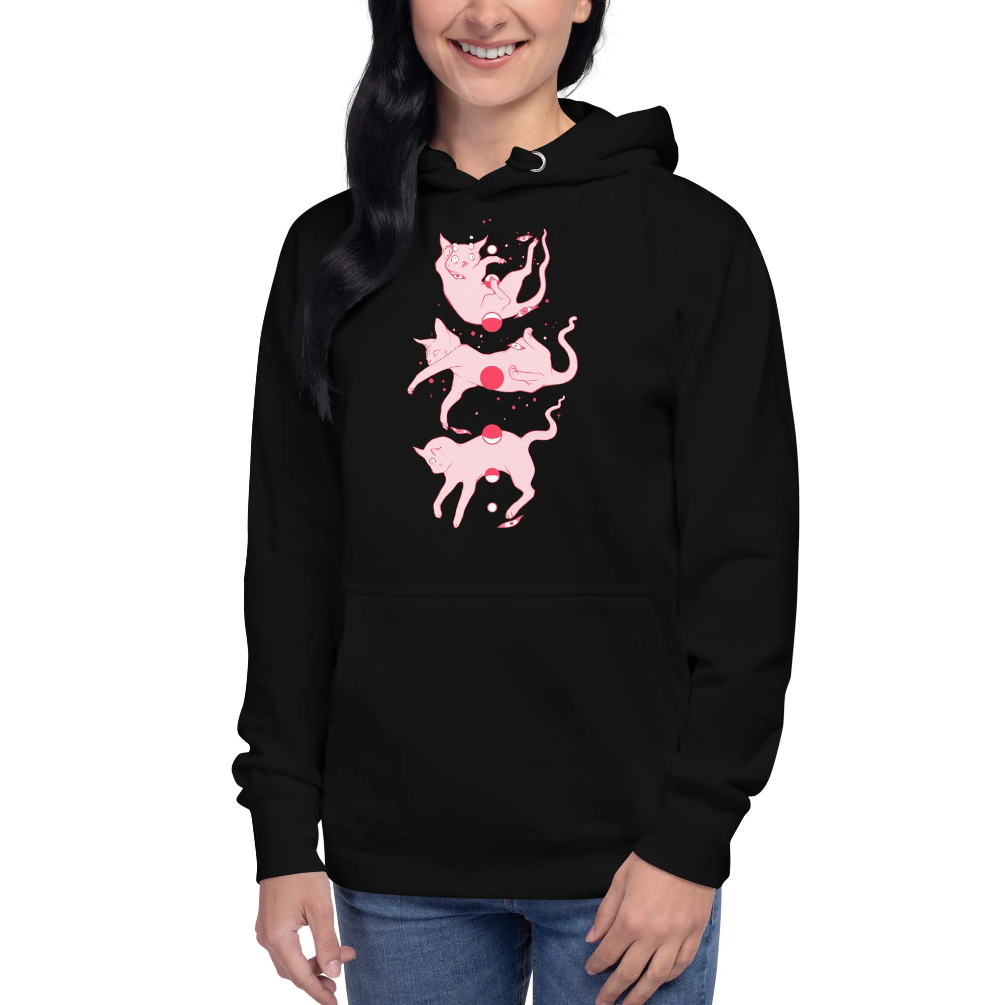 Cat Phases, Unisex Hoodie