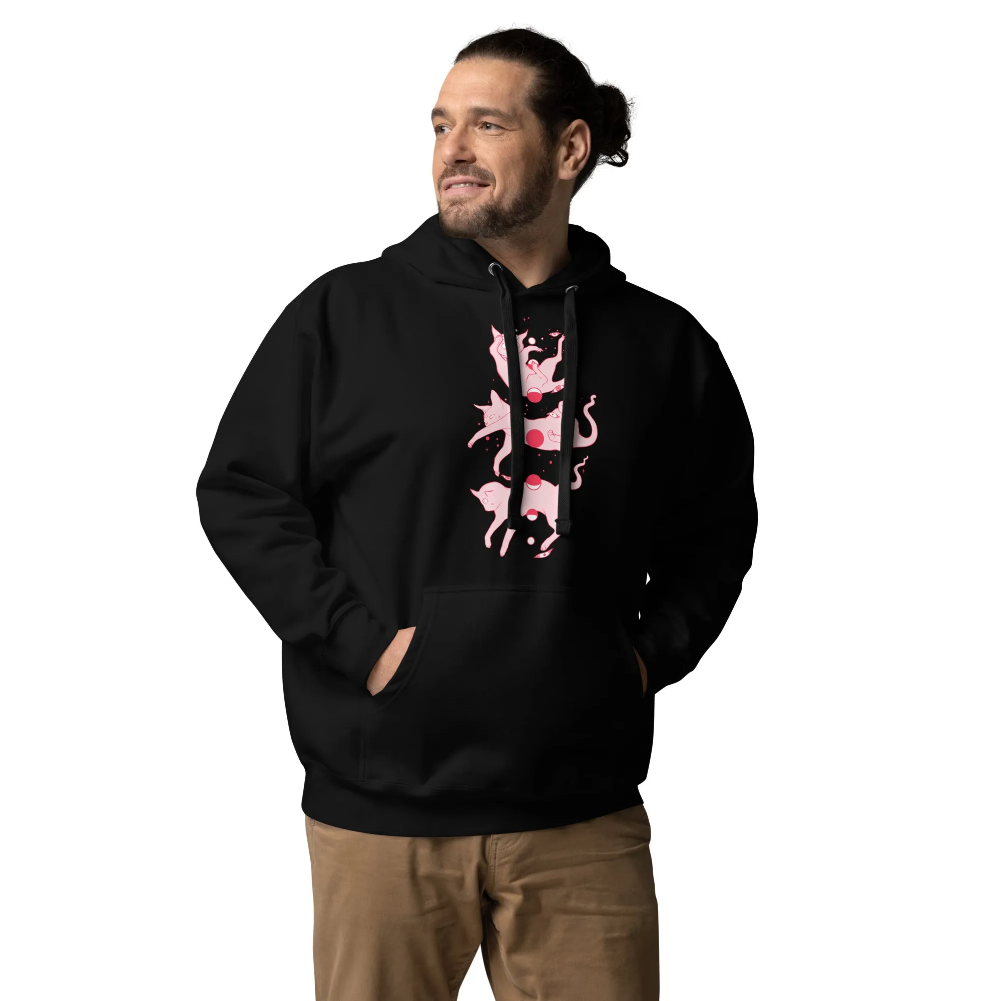 Cat Phases, Unisex Hoodie