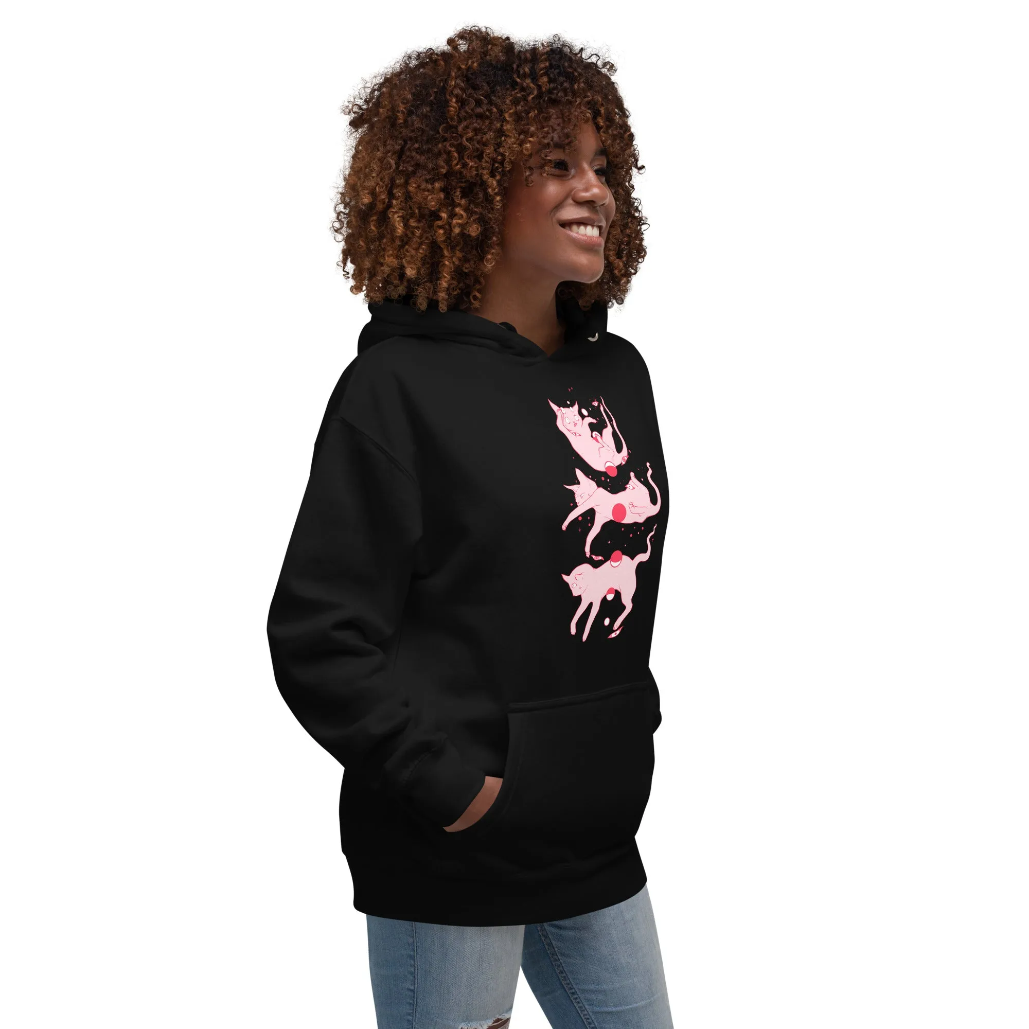 Cat Phases, Unisex Hoodie