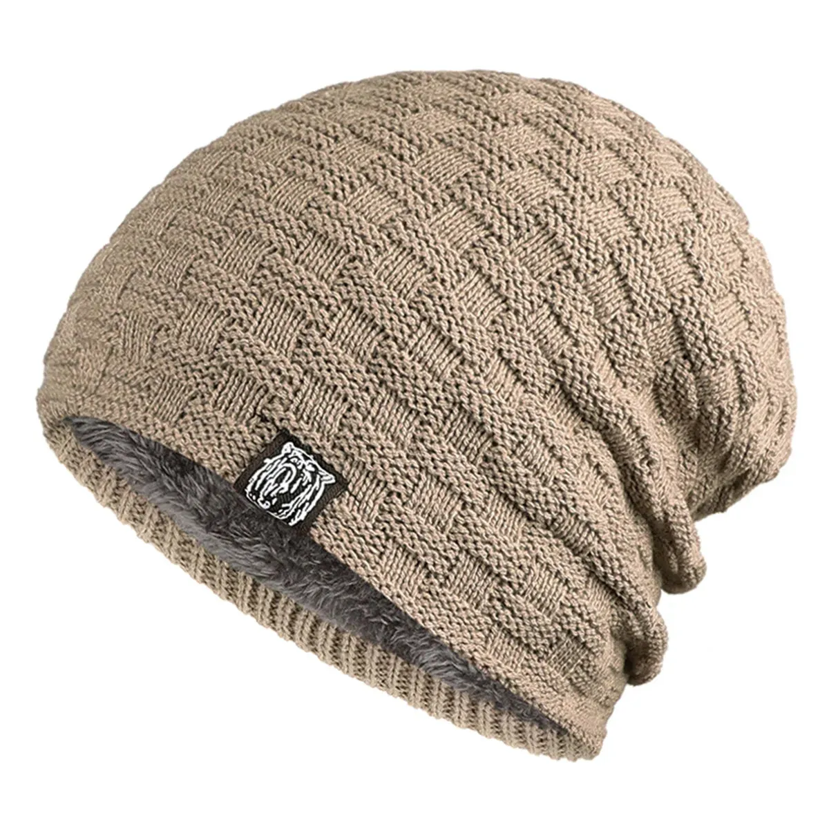 CAUCROP Thick Warm Ski Hat