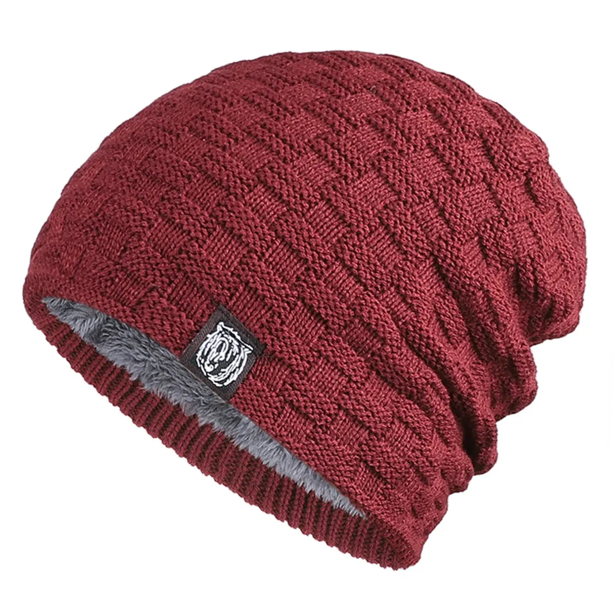 CAUCROP Thick Warm Ski Hat