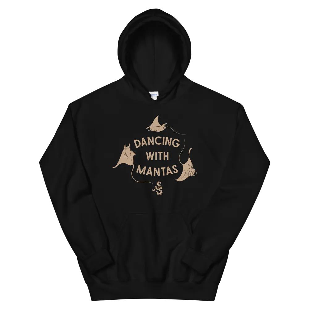 Dancing With Mantas Hoodie - Unisex