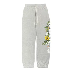 Denim Tears Floral Logo Sweatpants Grey