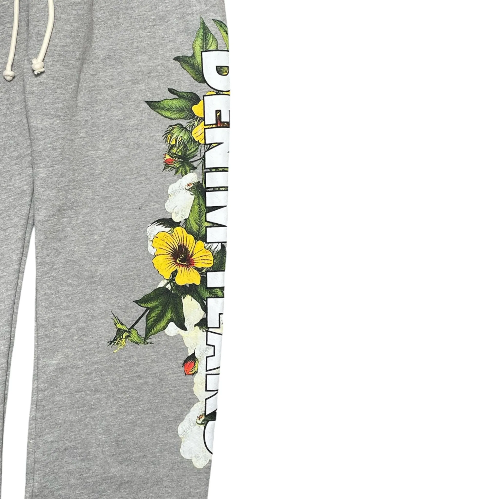 Denim Tears Floral Logo Sweatpants Grey