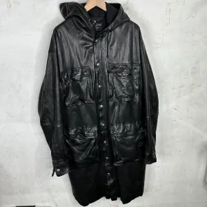 Diesel Full Leather Overcoat