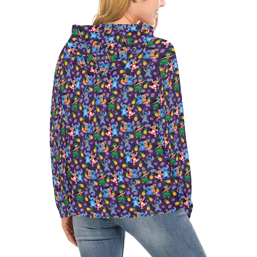 Disney Lilo And Stitch Island Friends Hoodie for Women