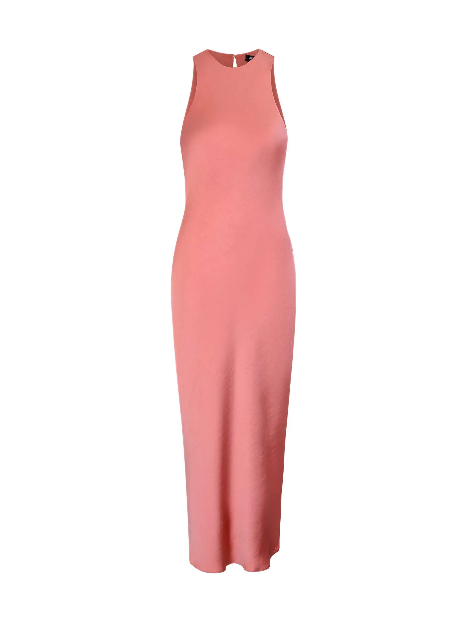 Dominica Sleeveless Dress in Coral