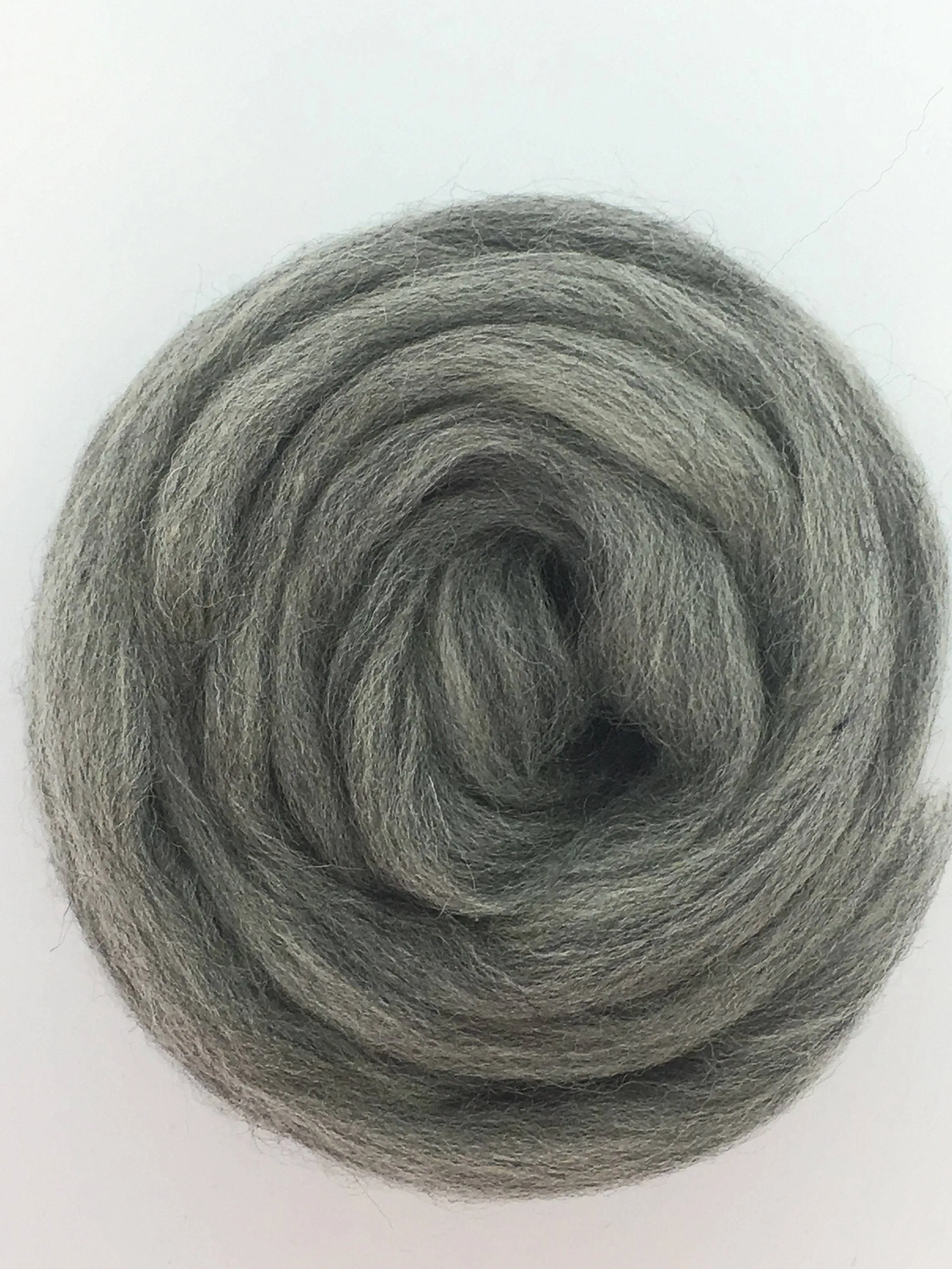 Gray Merino Wool Top Roving Fiber Spinning, Felting, macrime, Crafts  -SALE! 1oz, 2oz, 3oz, 4oz, 5oz, 6oz, 7oz, 8 oz and up