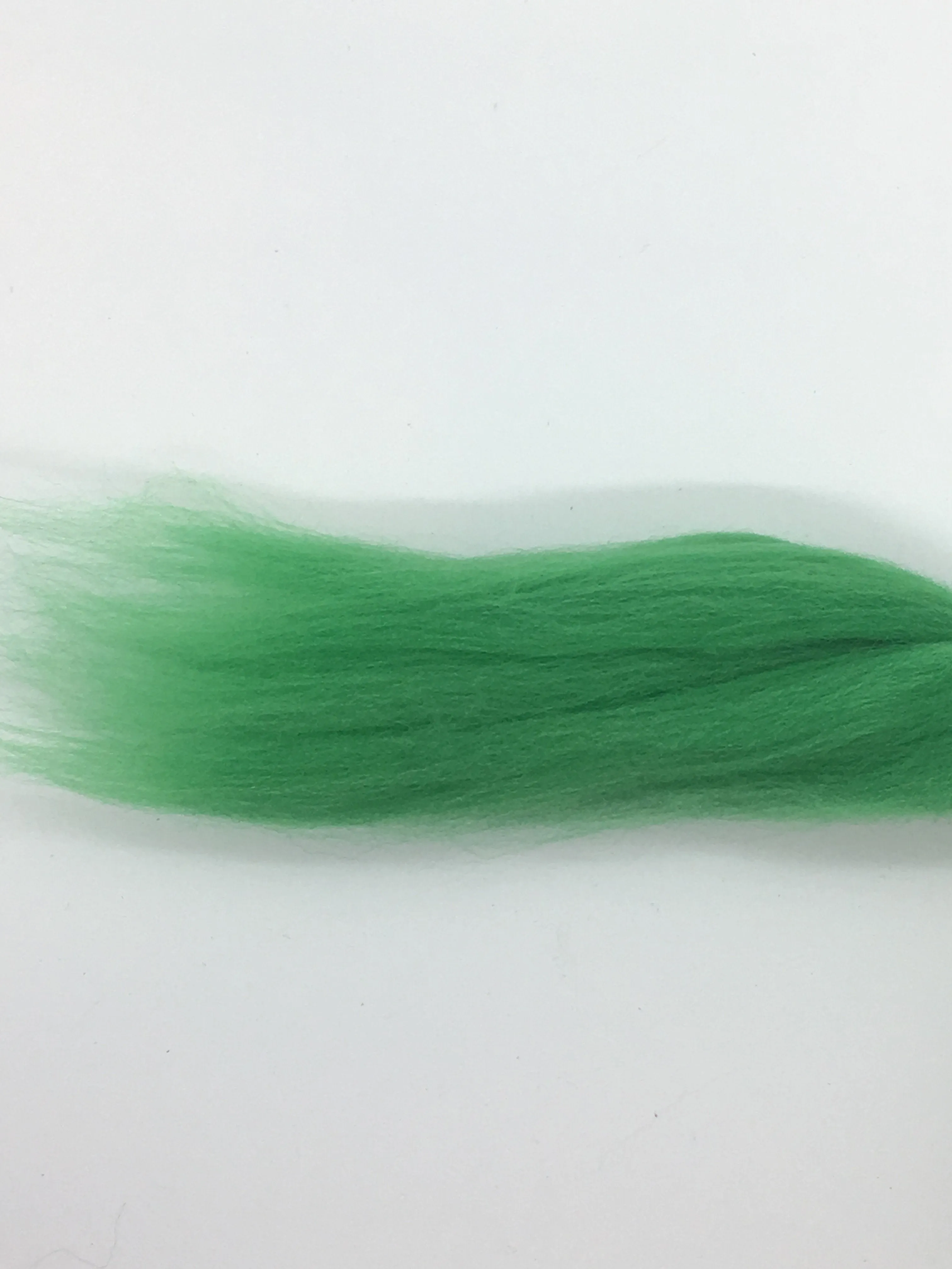 Kelly  Green Merino  Wool Top Roving (Shamrock Green)