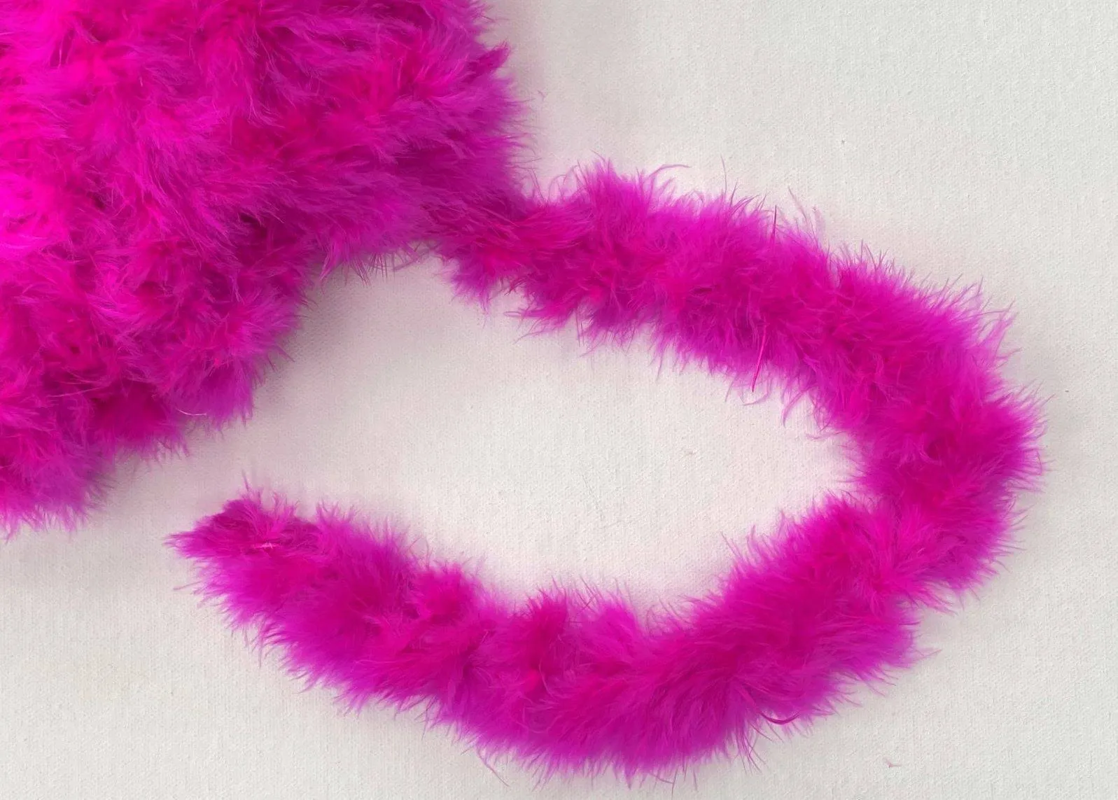 Marabou Feather Fur Strung Trim - 9 MTR PACKET