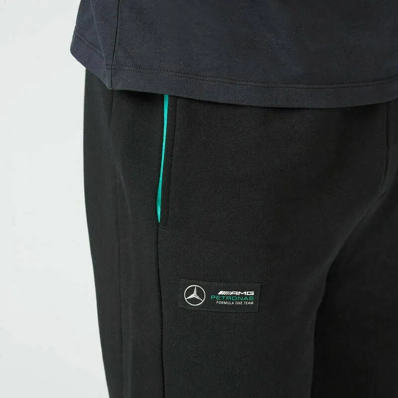 Mercedes Benz AMG Petronas F1 Sweatpants - Black/Grey