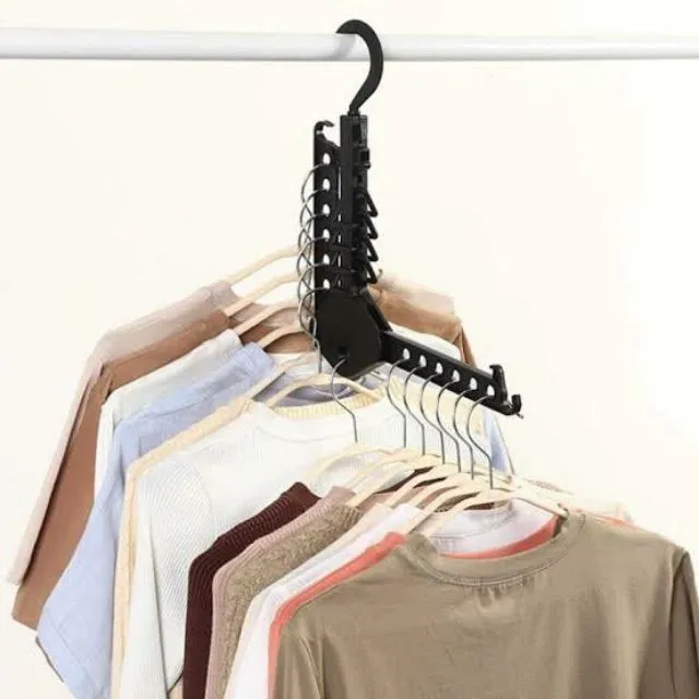 Multi-Functional Dual Folding Hanger