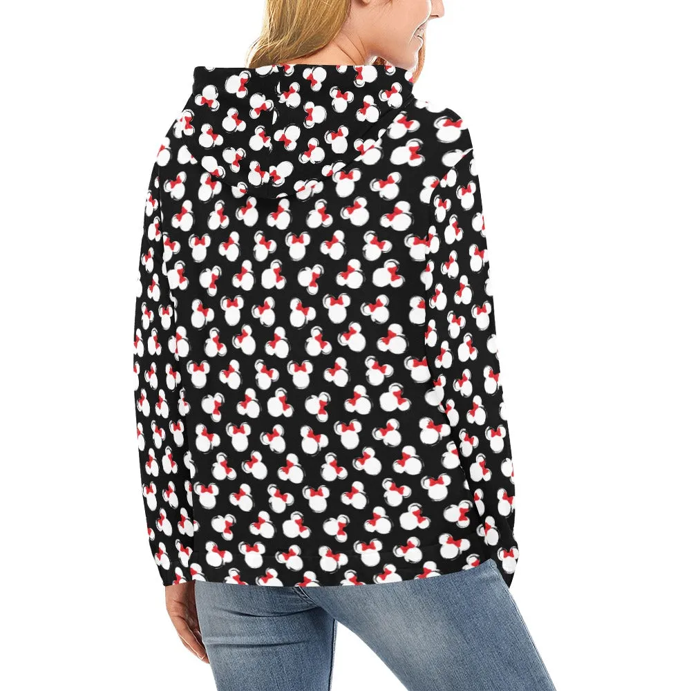 Paint Blotches Hoodie for Women