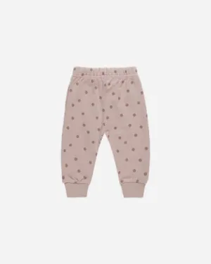 Quincy Mae Relaxed Sweatpants Polka Dots