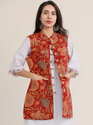 Shishir Rimjhim Quilted Reversible Sleeveless Jacket