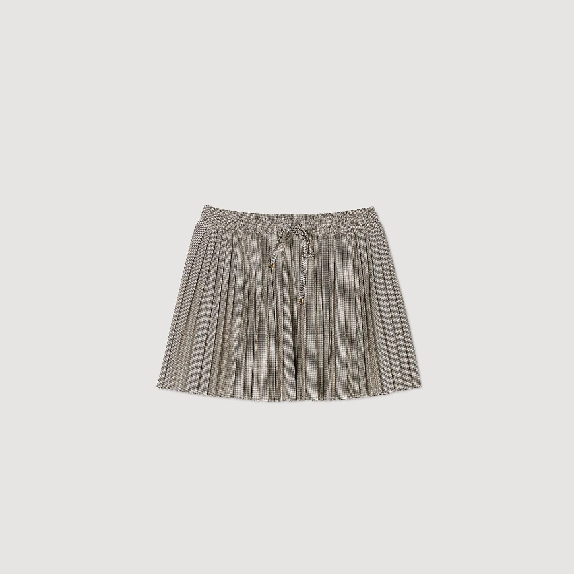 Short Pleated Skirt