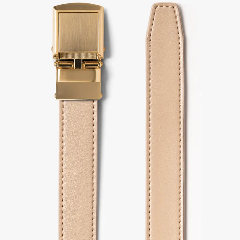 Skinny Beige Belt