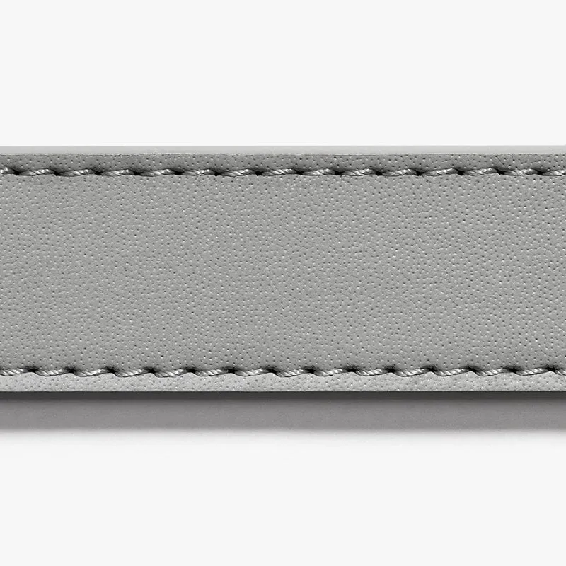 Skinny Fog Grey Belt