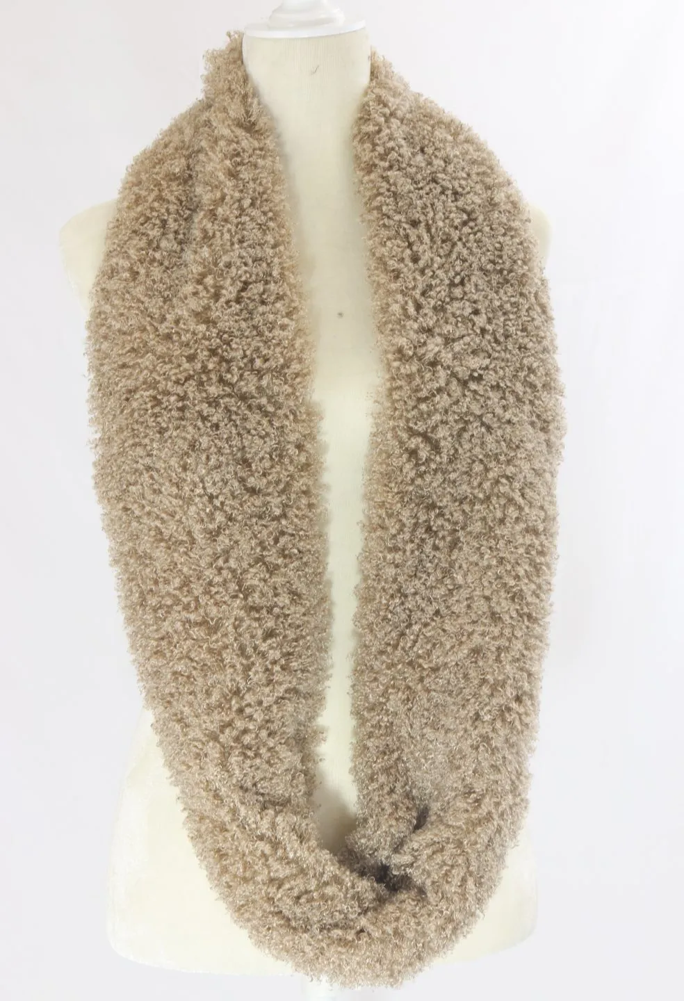 Soft and fluffy infinity scarf