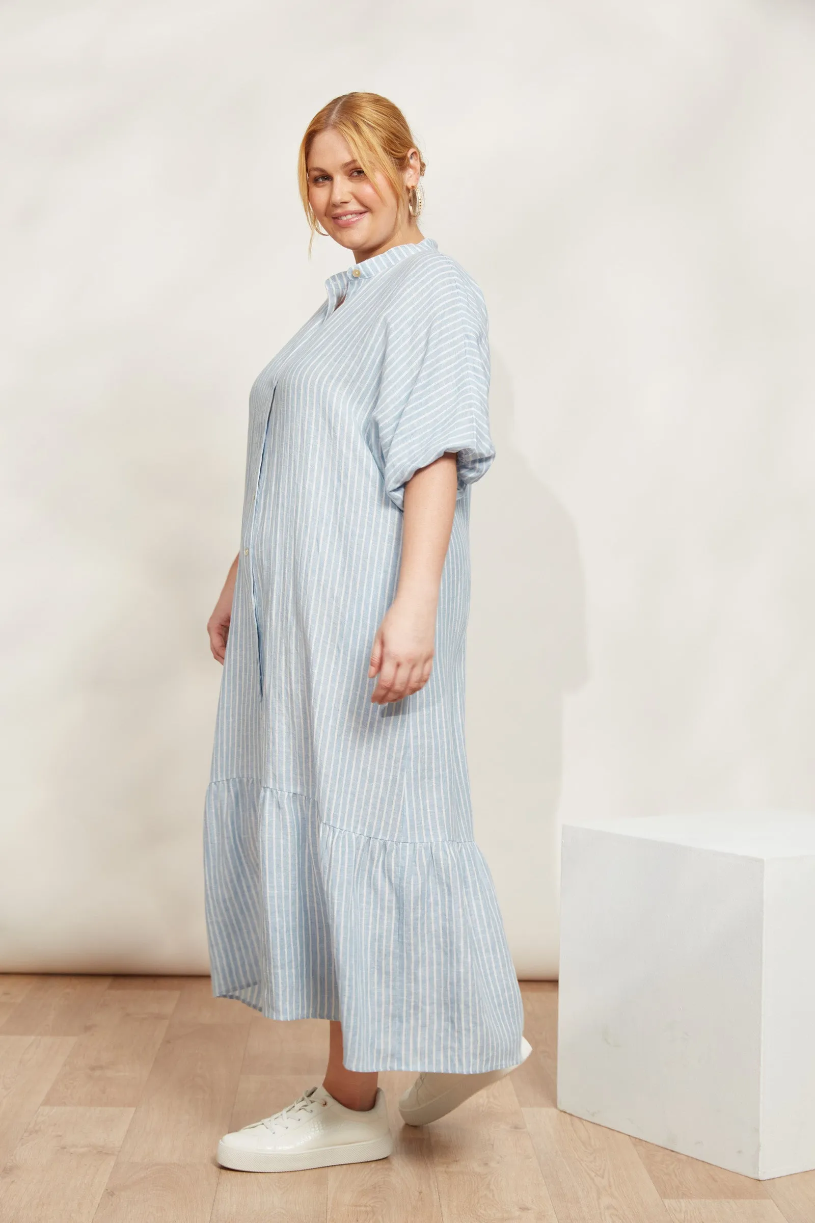 Sojourn Stripe Dress - Coast