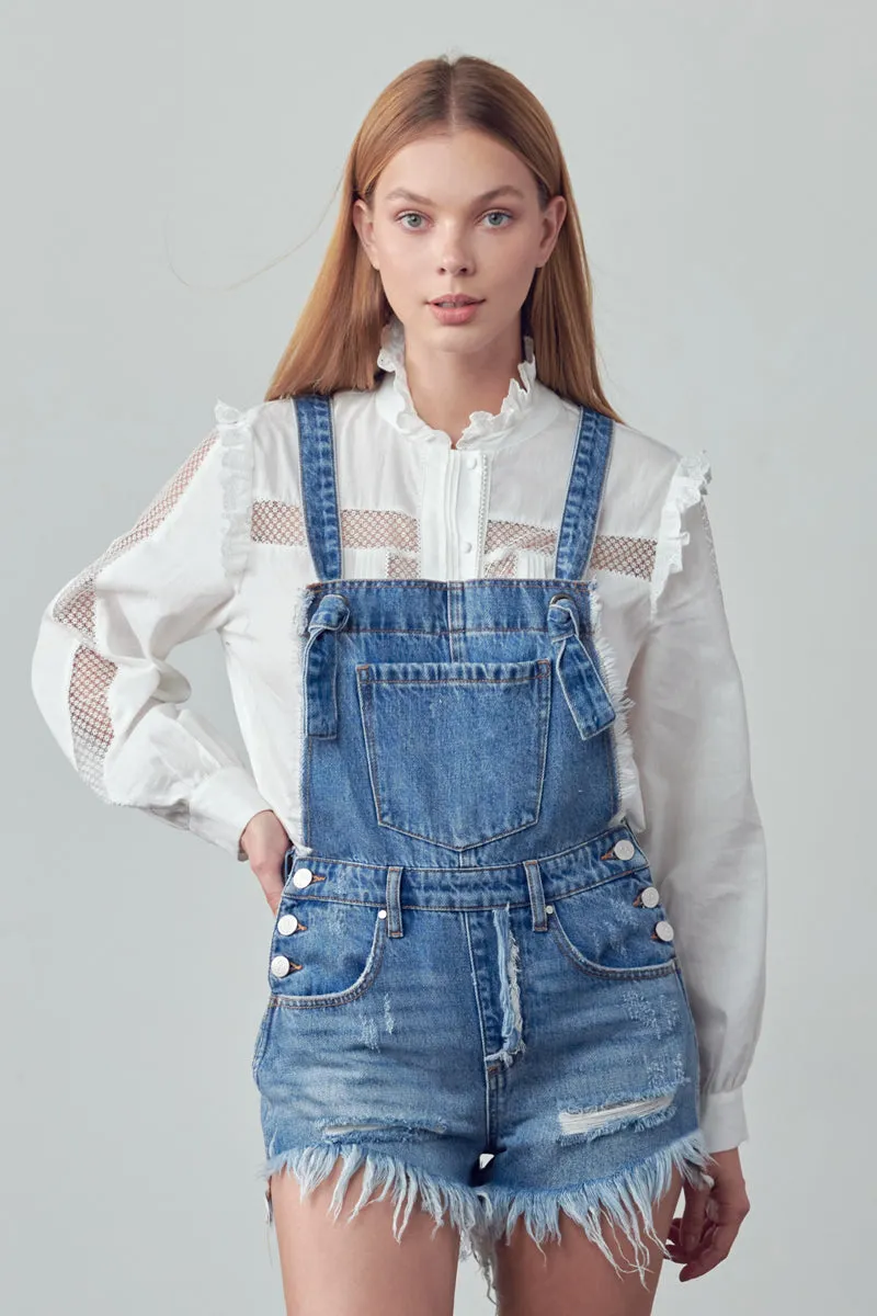 SUNFLOWER HIGH RISE SHORTALL