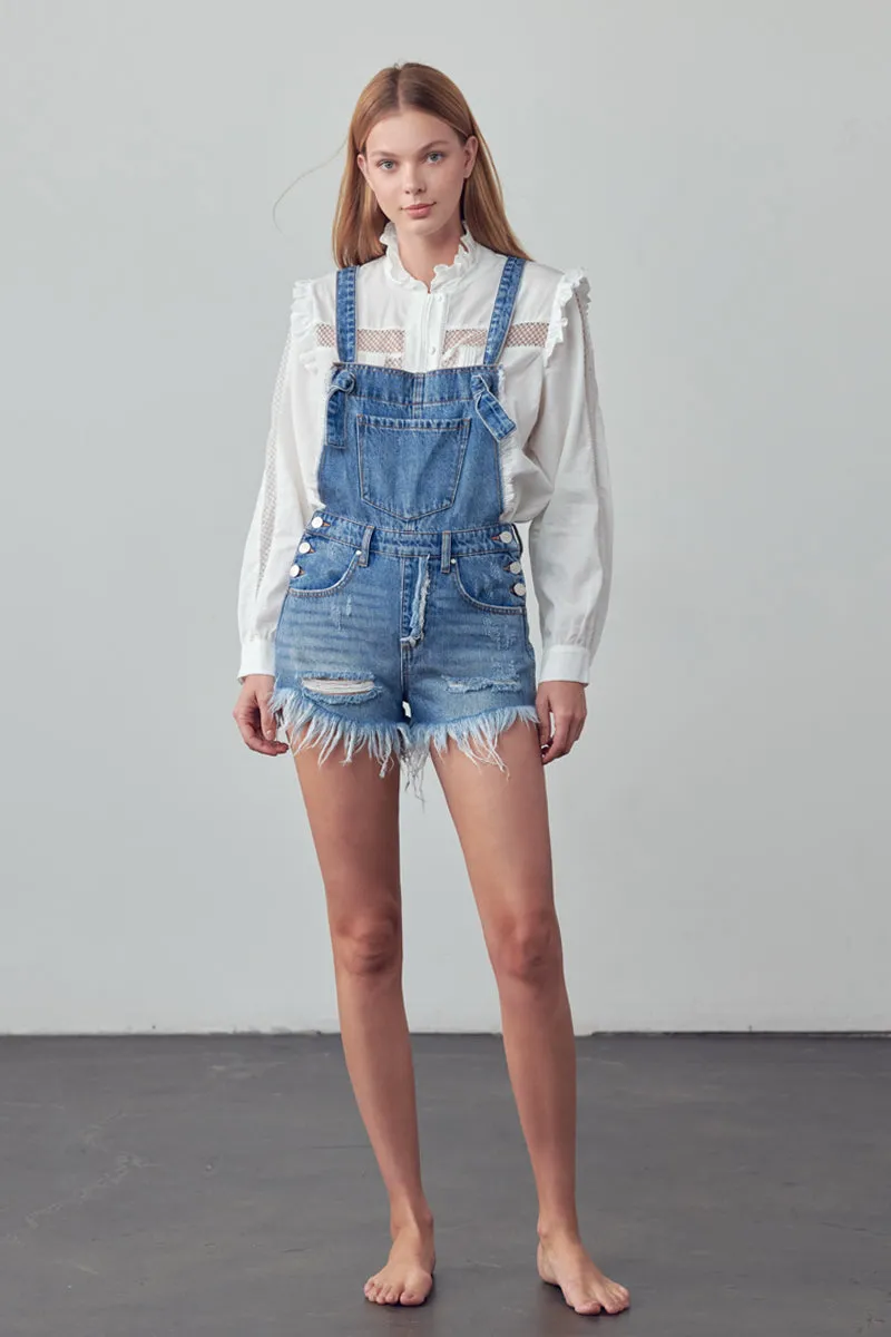 SUNFLOWER HIGH RISE SHORTALL