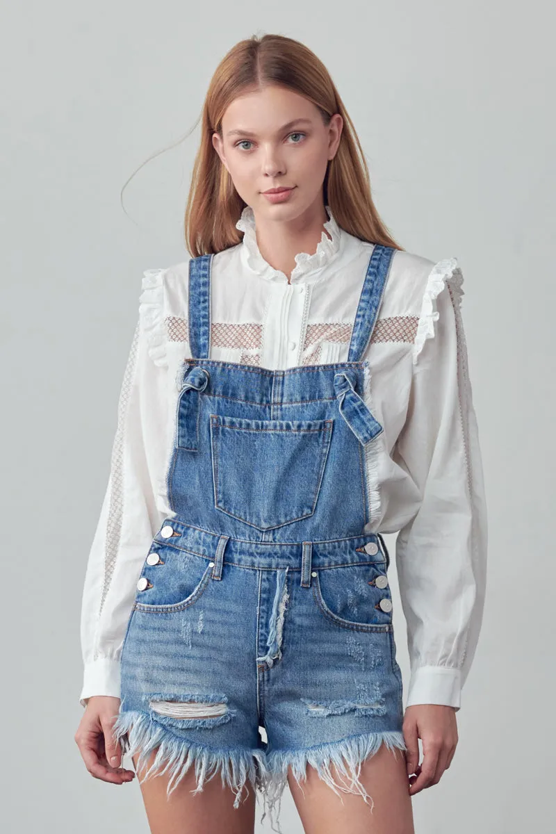 SUNFLOWER HIGH RISE SHORTALL