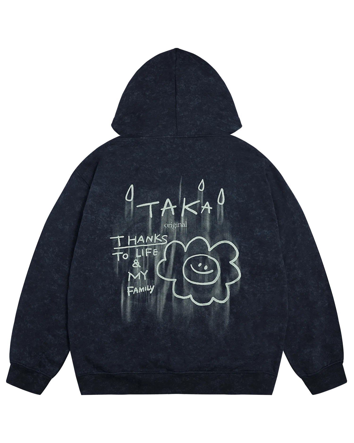 TAKA Original HOME collection raining night daisy hoodie