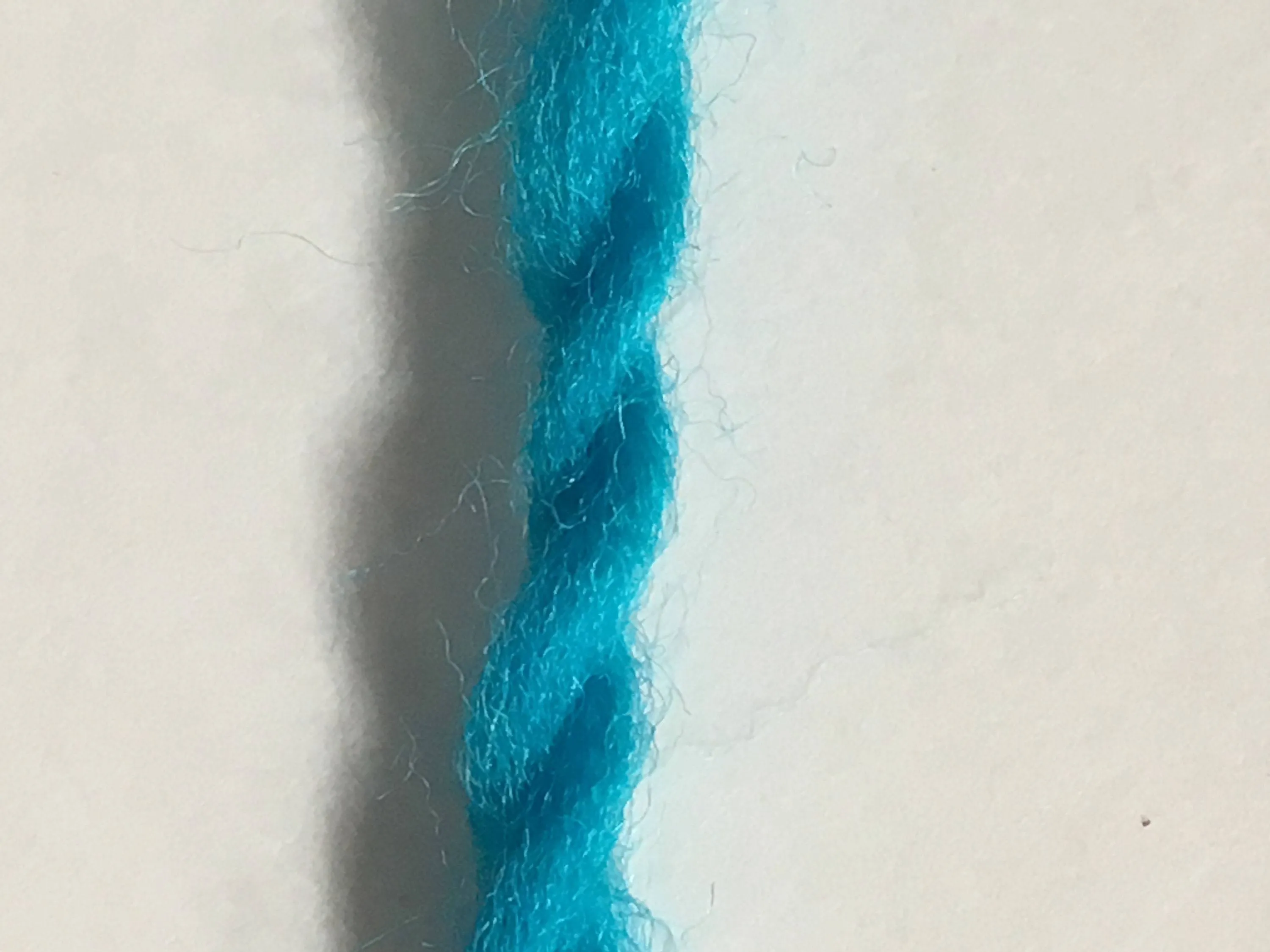 Teal Blue  Wool Roving Merino- Spin into Yarn, Needle Felt wet felt, weave, knit, all Crafts, cover soap,tapestry weaving,wool top