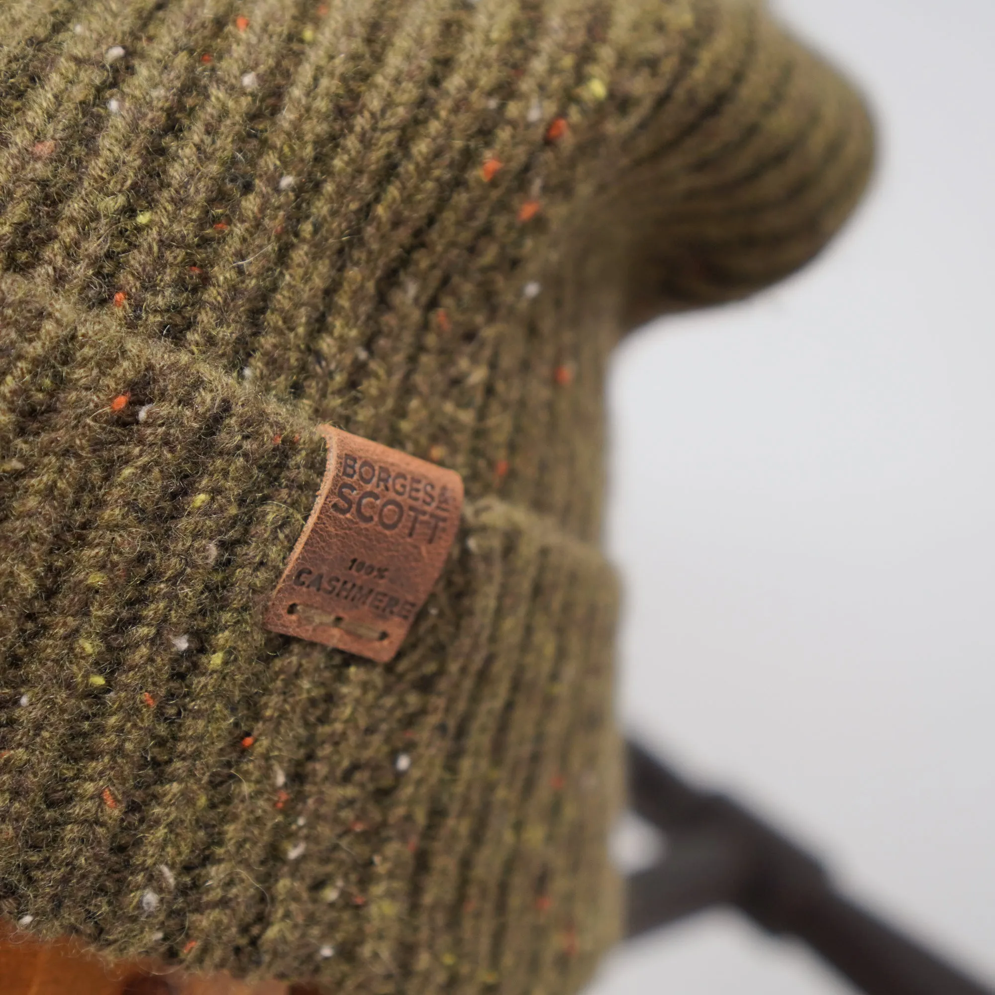 The Fisherman - 100% Cashmere - Thick Knit Beanie