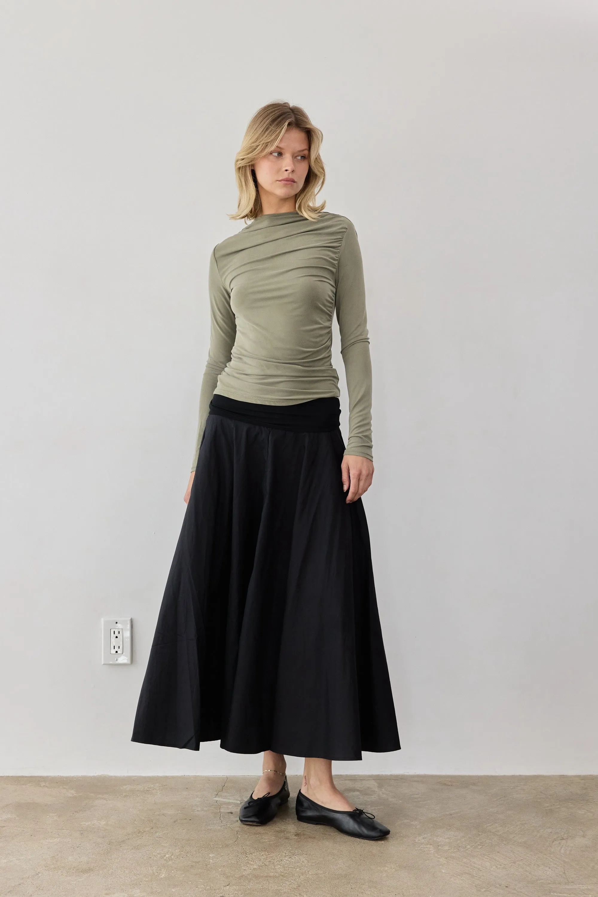 The Pleated Skirt