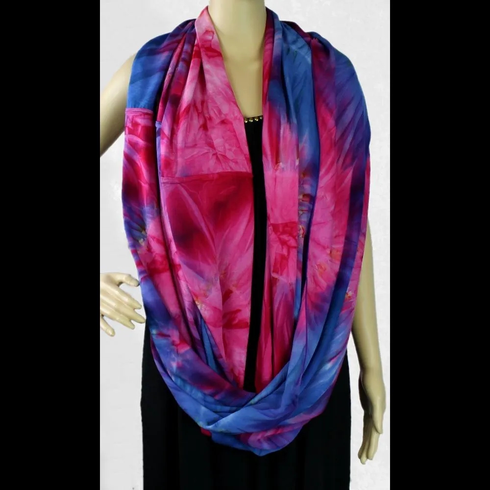 Tie-Dye Infinity Scarf