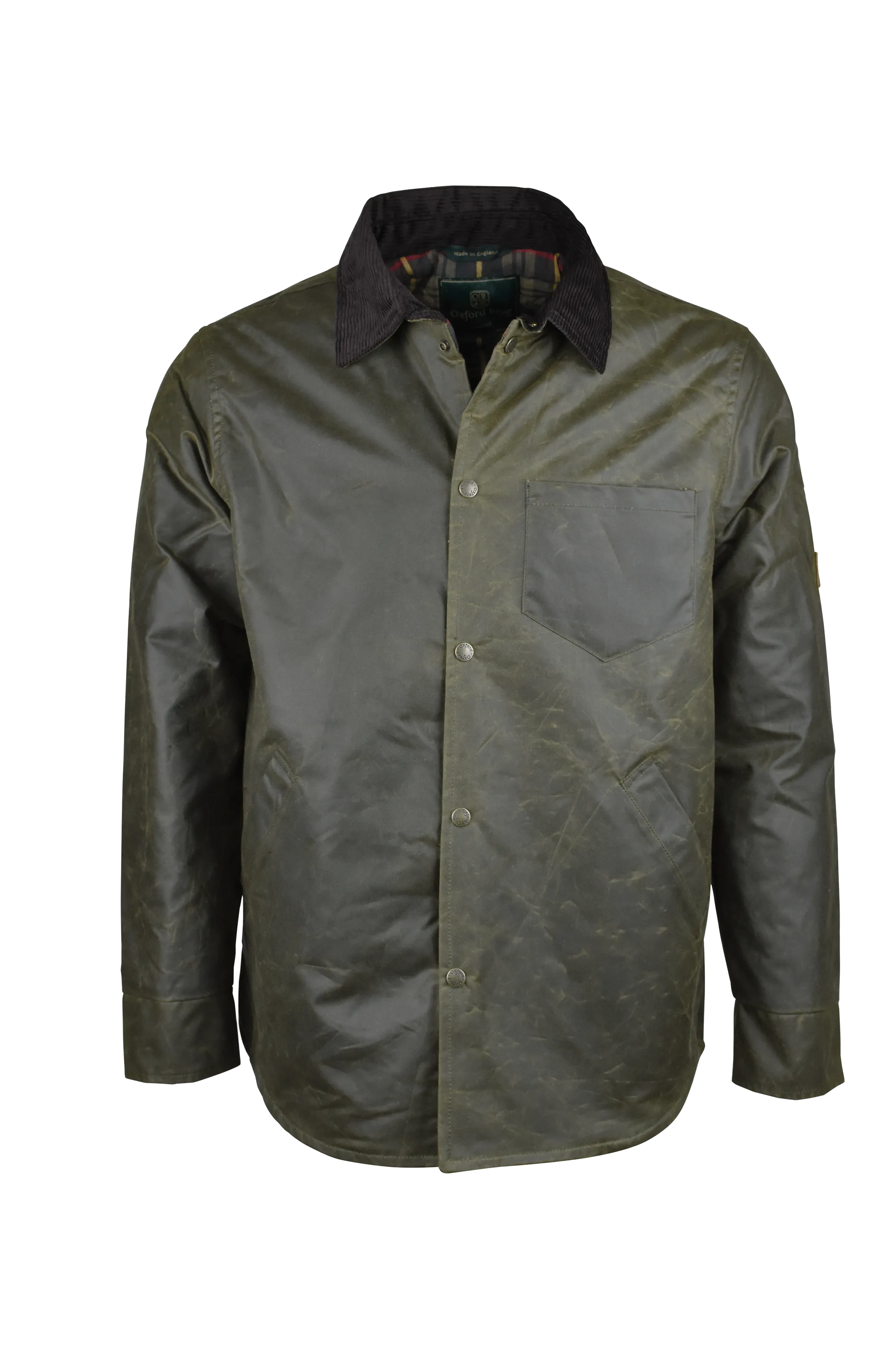 W26 - Men's Antique Wax Overshirt - GREEN